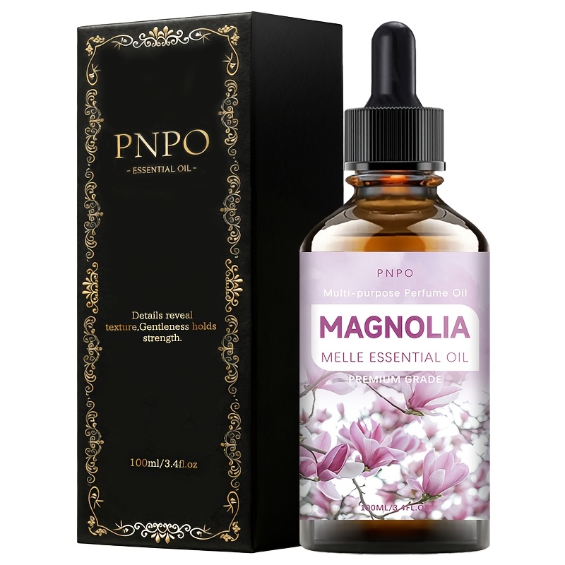 Image of Pnpo Essential Oil, 100ml, Suitable For Types, A Great Holiday Gift, For Deep Nourishment, Hair And Skin Care, Hydration And Moisturization, Home Massage Spa, Multi- Use In Office, Bedroom, And Study