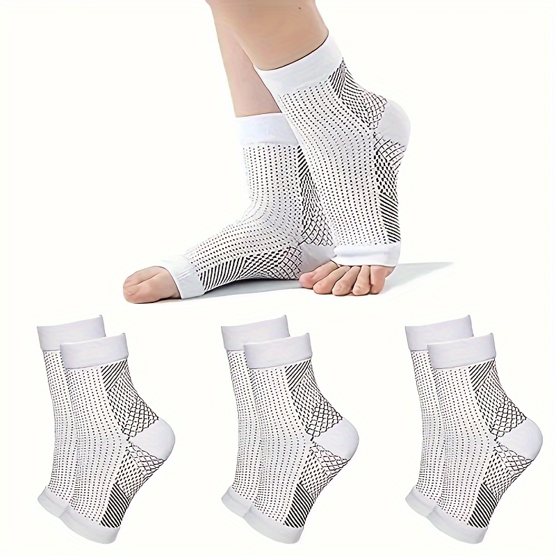 

2pcs Neuropathy Ankle Brace, Compression Ankle Compression Sleeve For Ankle Swelling