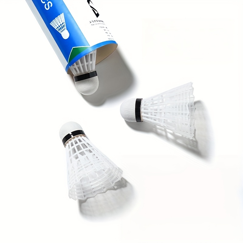 3pcs 6pcs nylon badminton shuttlecocks durable nylon balls for indoor ball control Product details 2
