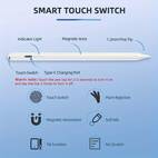 active pencil for ipad 2018 2024 with touchscreen functionality palm tilt control magnetic attachment rechargeable lithium polymer battery usb charging for ideal gift for