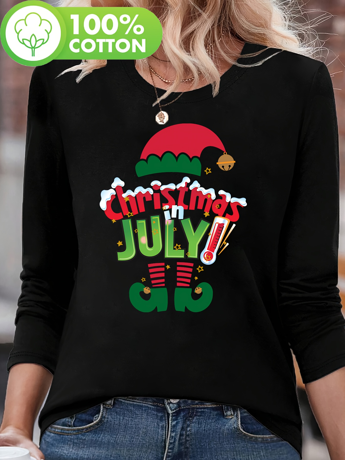 long sleeve christmas tees