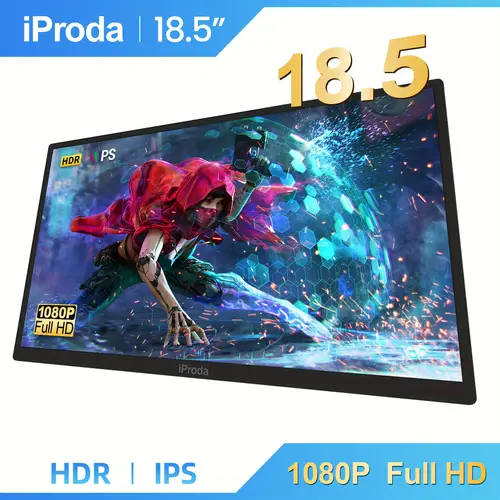 Portable Monitor, -inch 1920*1080P Gaming Screen, 120Hz FHD IPS Display Suitable for Laptops, PS4/PS5, PC . Second Expansion Screen