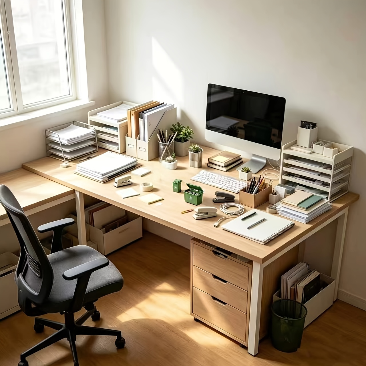 TEMU 2 Multifunctional Mini Desktop Trash Cans That Can Be Used To Store Office Small Items, Suitable For Home Party Decoration, Gifts, And Office