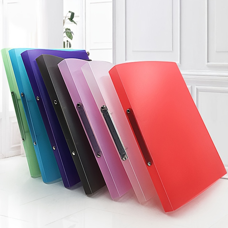 

Colorful A4 Polypropylene (pp) Folders For Office Organization
