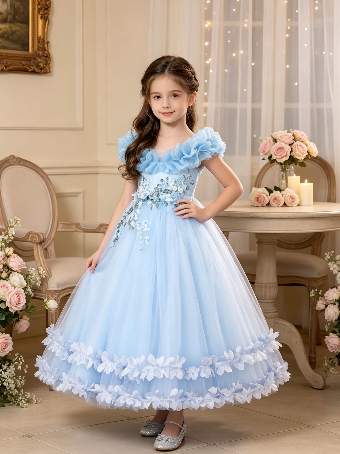 party dresses for girls sold on Temu United States