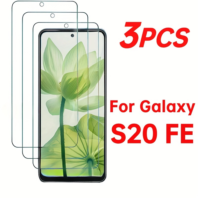 

3pcs Tempered Glass Screen Protector For Samsung For Galaxy S20 Fe - Scratch Resistant Protective Film