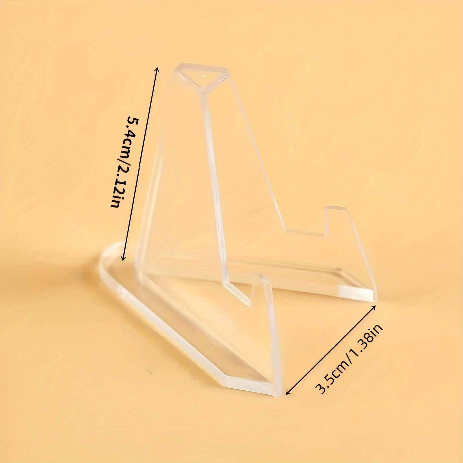 Acrylic Easel Display Stand Plastic Plate Display Stands - Temu