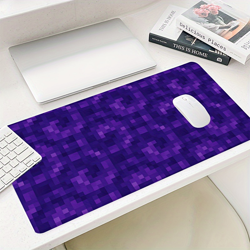 

Pattern Purple Pad, Large 35.4x15.7 Mat, , , Oversized Keyboard Mat For And Use