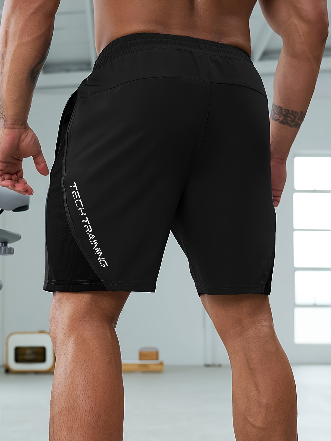NBA Pantalones Cortos de Baloncesto de Malla para Hombre Woven Active