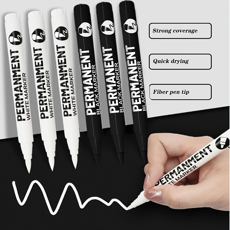 White Fabric Best Black Fabric Marker Amazon Fabric Pens For Shoes