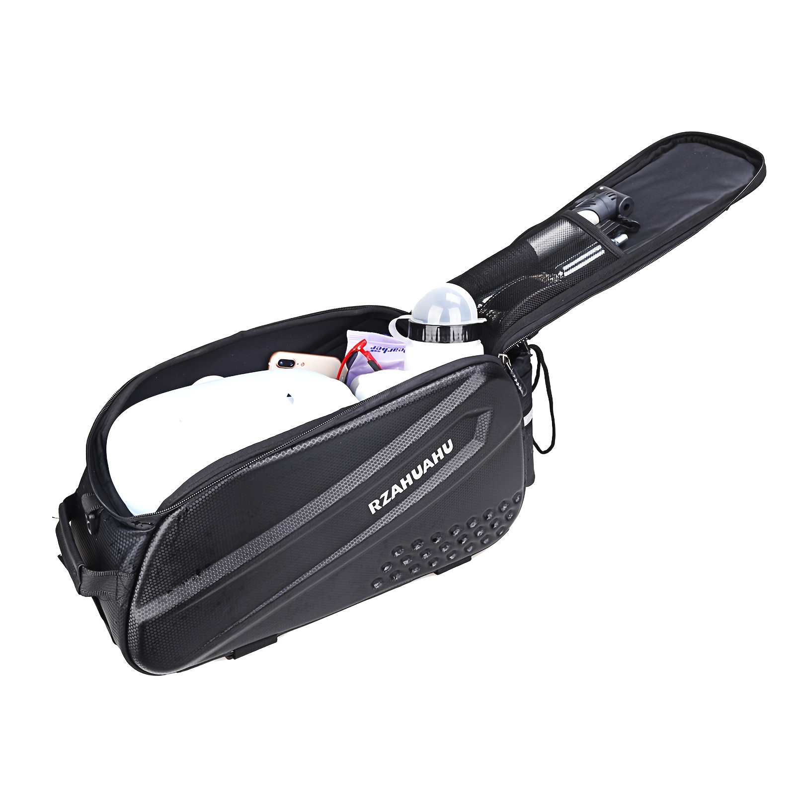 Bicycle Rear Rack Bag, Mountain Bike Camera Sling Bag, Shoulder Bag, Camel Bag, Hard Shell Waterproof Rear Cycling Bag