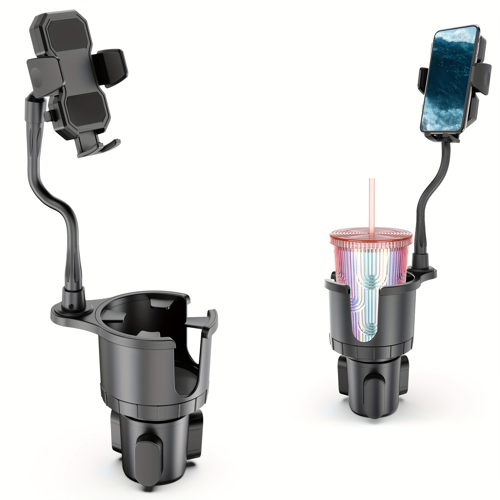 Car Cup Holder Mobile Phone Holder Universal 2 in 1 Car - Temu