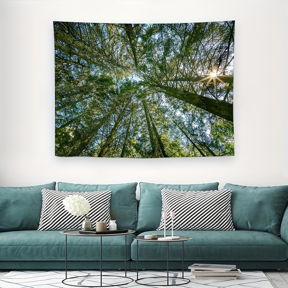 DIY Large Scale Wall Hanging on A Budget - Hydrangea Treehouse