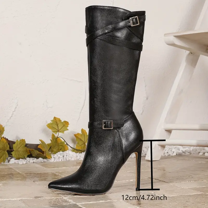 ladies elegant high heel dress boots high - Temu Pakistan ladies elegant high heel dress boots high - Temu Pakistan