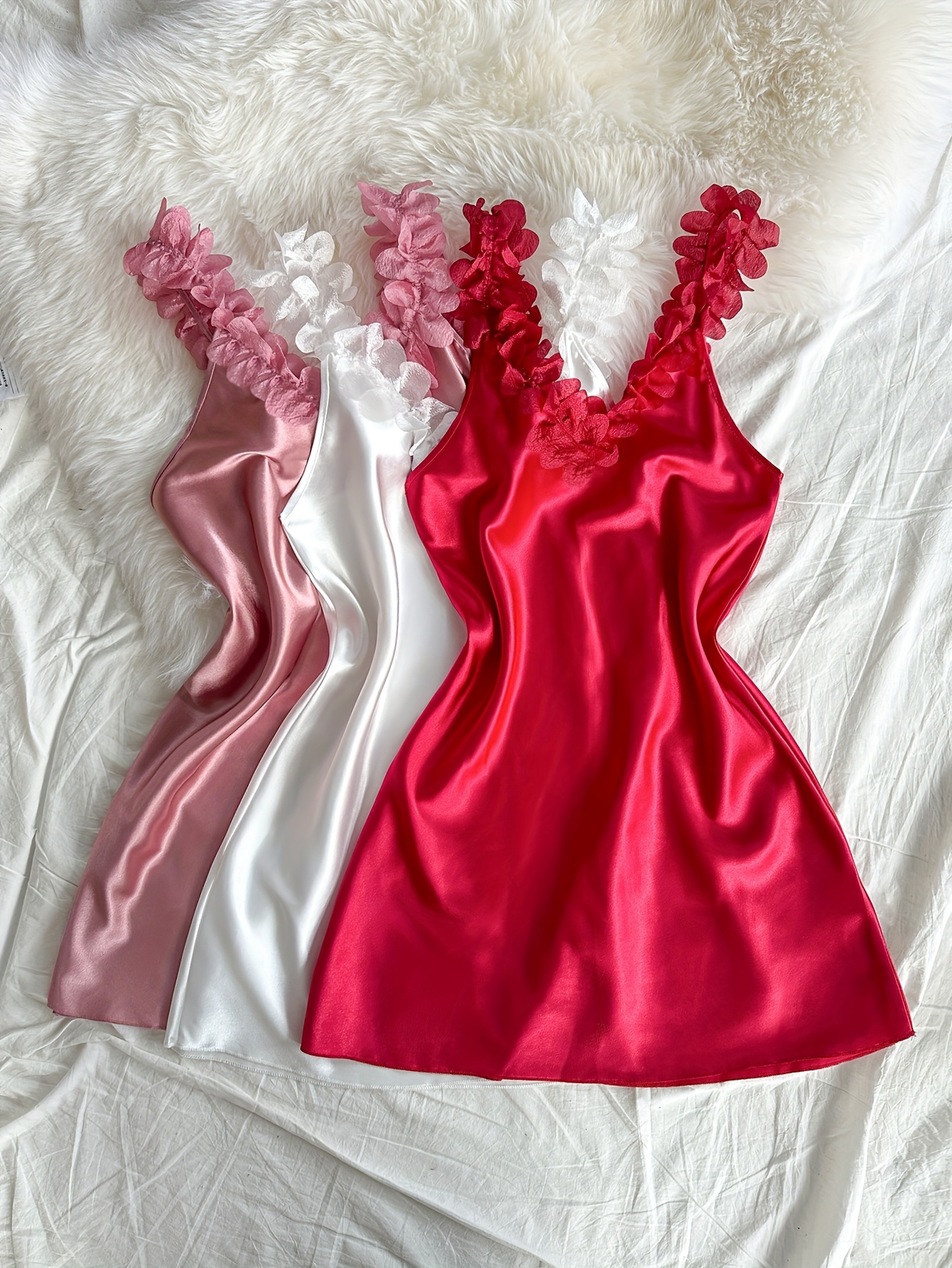 a stylish three piece set romantic comfortable loungewear - Temu