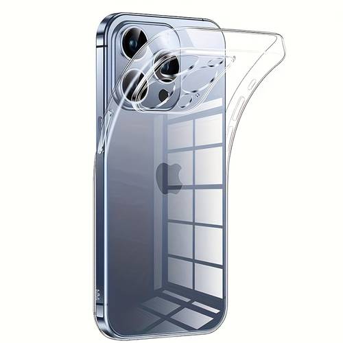 phone case luxury clear tpu cases for iphone 17 16 15 14 13 12 11 pro max 17 air 16 15 14 plus 13 mini 12 mini x xs max xr 8 7 plus transparent back cover