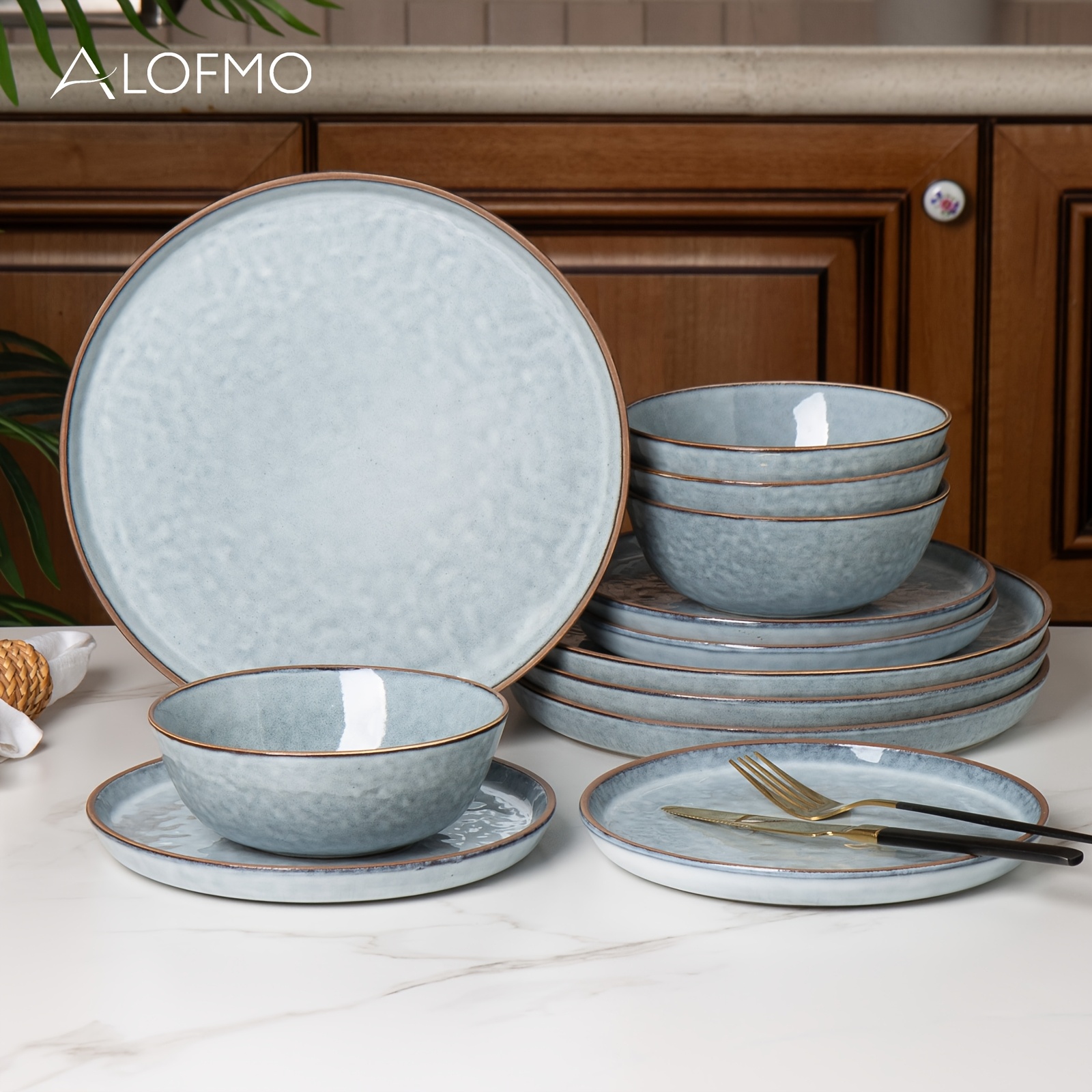 TERVIS TervisHome Melamine Salad Plates Set Of 4 Sandstone Collection Durable Stonewarelike Quality Dishwasher Safe Perfect For Indoor And Outdoor Use - View #4