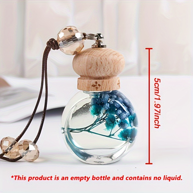 1pc Suitable For Home And Eternal Flower Perfume Bottle Pendant, Multiple Colors , Product Does Not Contain Perfume