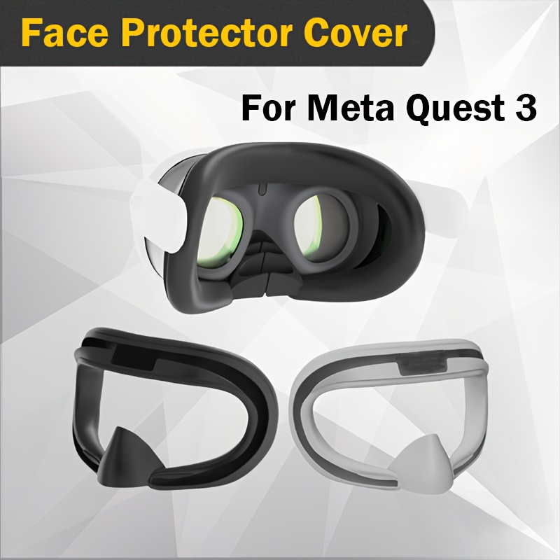 for quest 3 VR Brille Headset Silikon Face Eye Mask Cover Augenmaske  Zubehör 