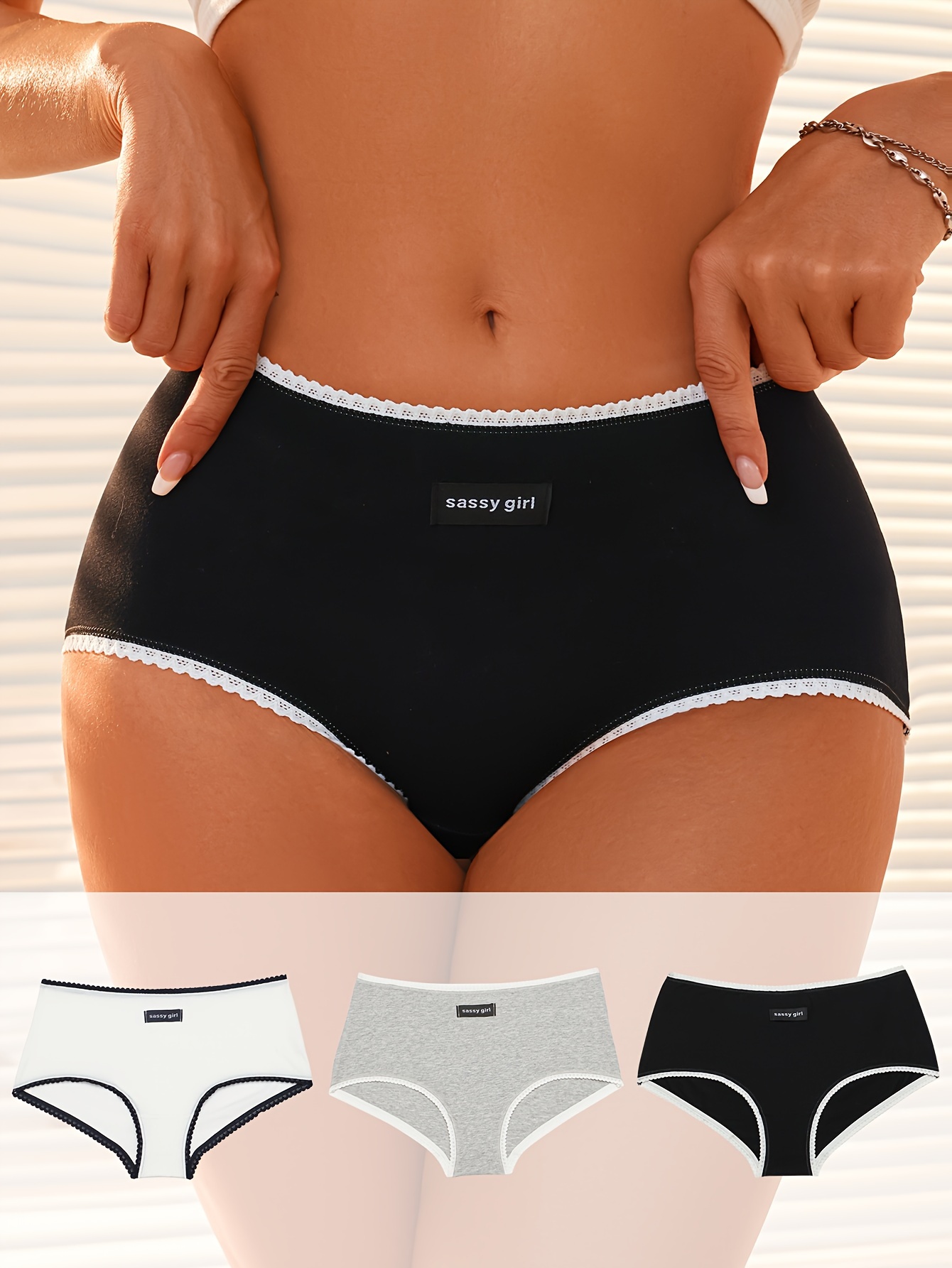 sassy women brief and panty