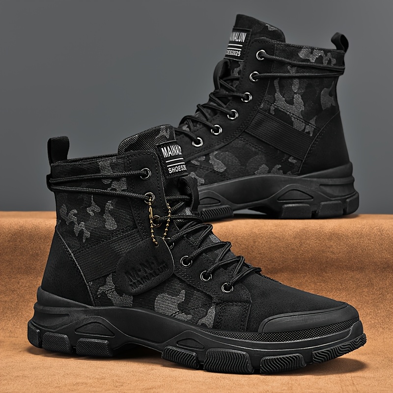 Men's Waterproof Hunting Boots, Low Cut Design