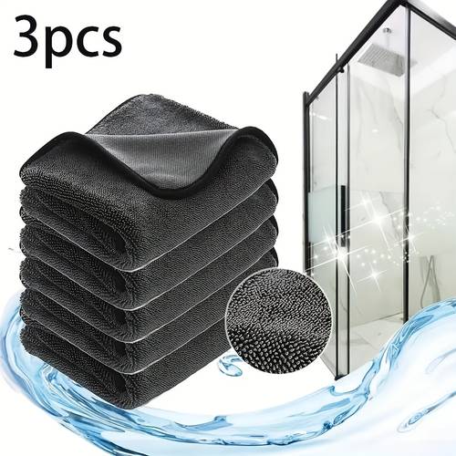magische mikrofasertücher (3er-pack) – , ultraweich! für küche, auto, brillen & elektronik – waschbar &