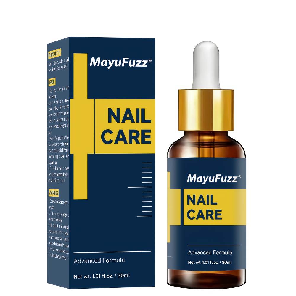 TEMU Upgraded Toenail Care Serum: Nail Care Serum Solution For Toenail Or Fingernail - Strong Care Serum For Discolored Or Nail, For Thick,
