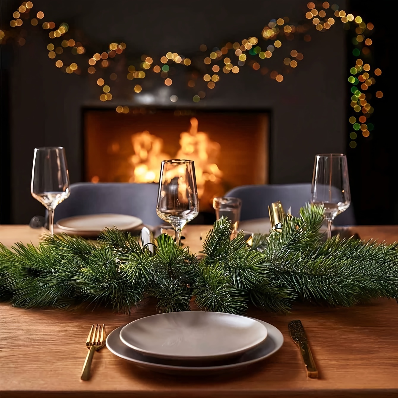 1/2 stk./set knstliche weinrebe weihnachtsdekoration grne - Temu Austria