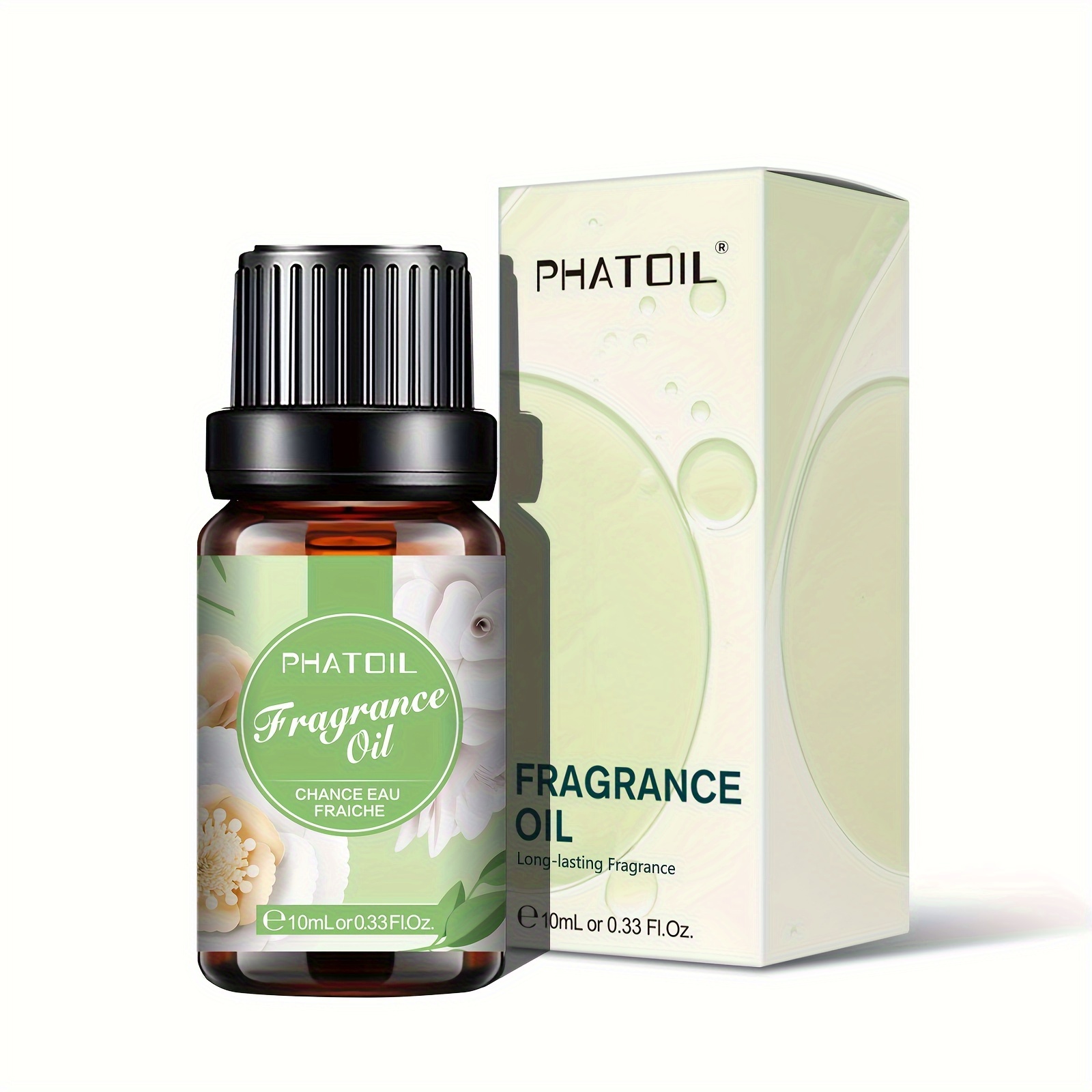 TEMU Phatoil Eau Oil, 10ml/0.33fl.oz - Long- For Diffusers, Humidifiers & Making, -free