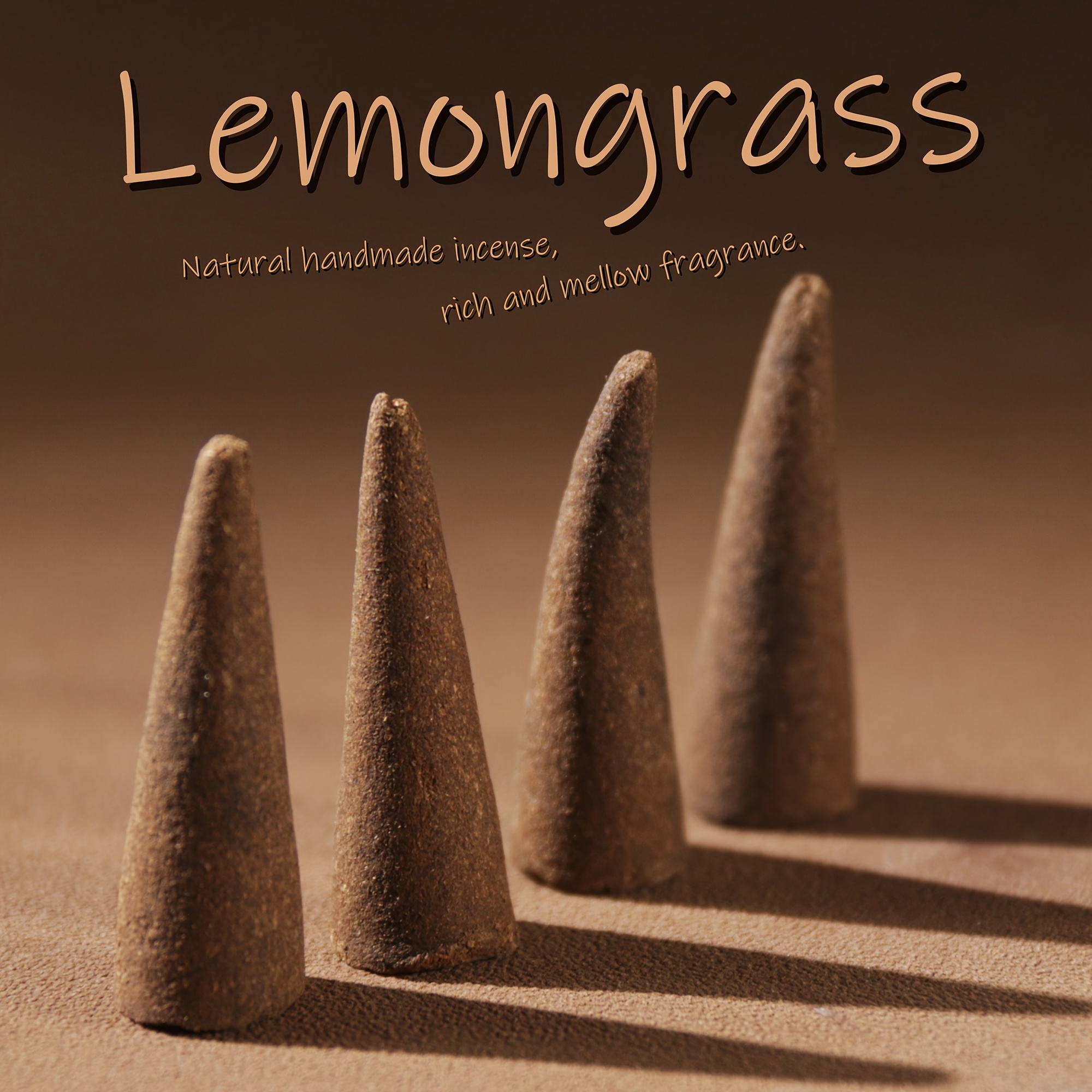 

8/15 Piece Handcrafted Lemongrass Incense Sticks - Perfect For Cleansing Negative Energy, Aromatherapy, Meditation, Yoga & Home Decor