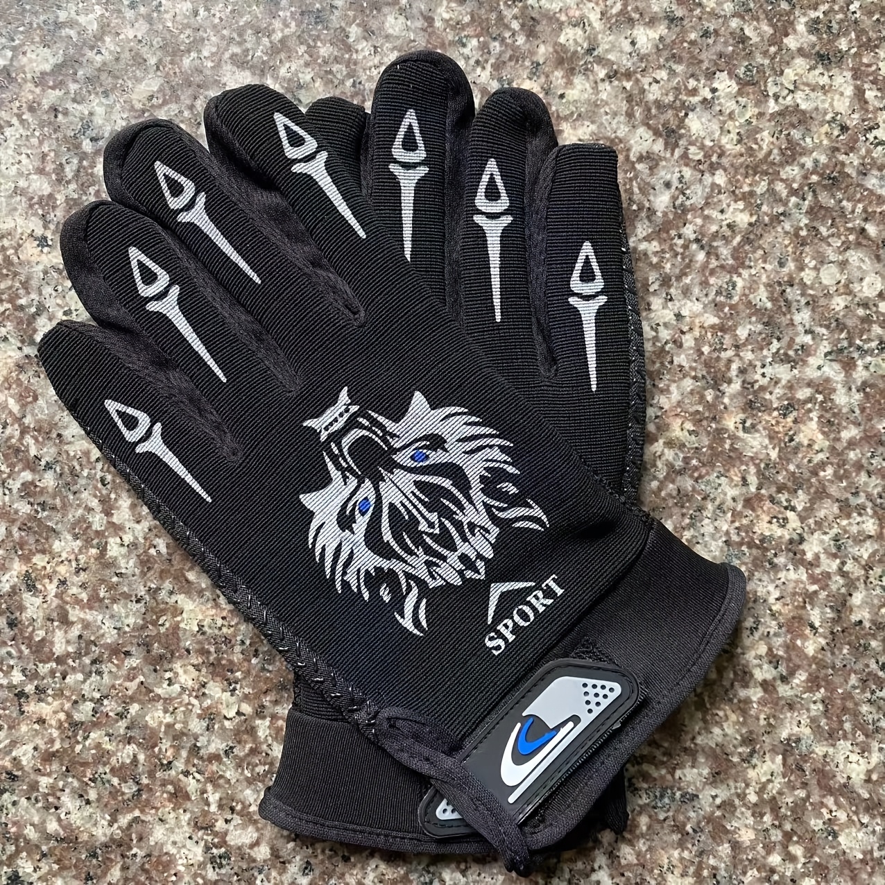 E-shop 1 Paar Outdoor-Fahrradhandschuhe, Unisex Langfingerhandschuhe, Vollfinger-Outdoor-Fahrradhandschuhe, dünne Sommerhandschuhe, Einheitsgröße