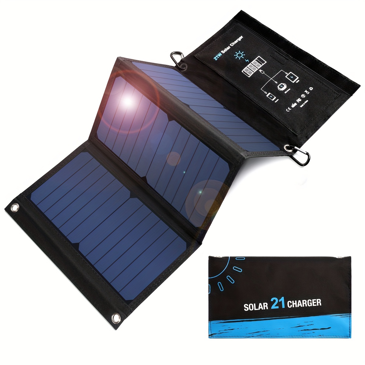 Solar Light Outdoor Searchlight Energy Storage Power - Temu