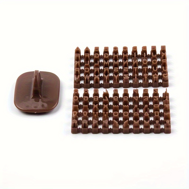 E-shop Mini Buchstaben Zahlen Stempel Set Polymer Clay Weiche Töpferei Ohrring Schneideformen Ohrring Schmuck Anhänger Herstellung Formen