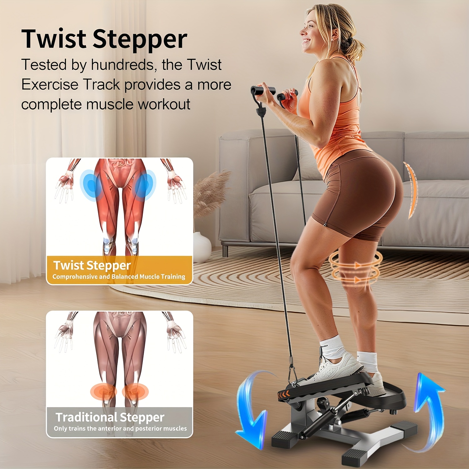 mini desk bike pedal exerciser portable cycle arm/leg Temu