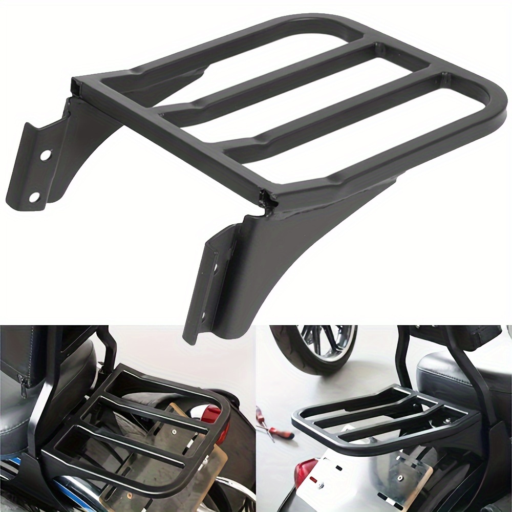 Motorcycle Passenger Comfort Backrest PSLER Detachable Sissy Bar Backrest For Harley Sportster – Passenger Backrest For XL 883 1200 (2004-2023 Models), Black PSLER Rider Backrest Black
