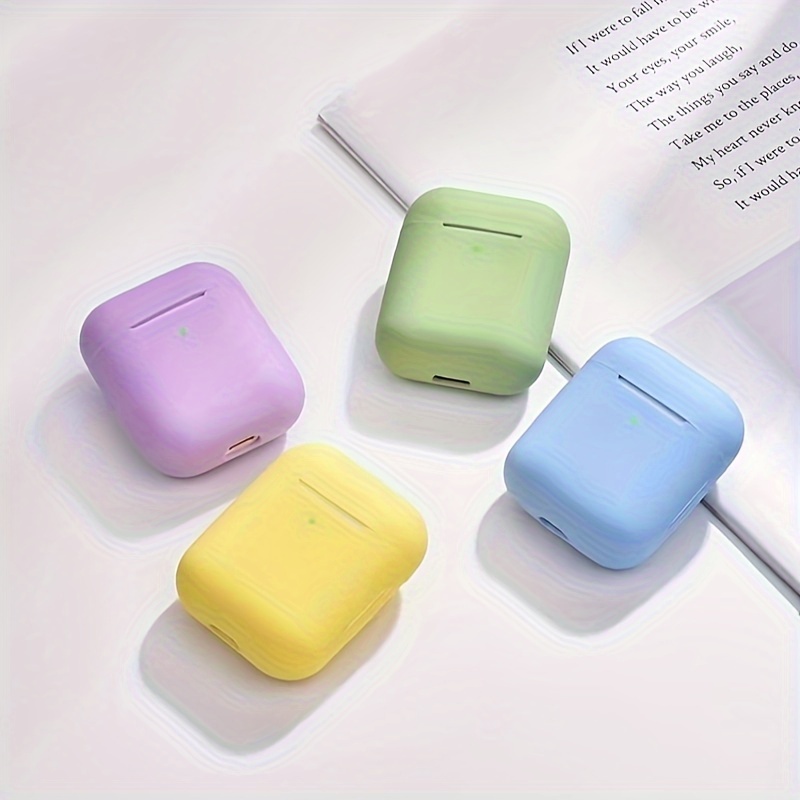 

Protective Case For Airpods, Suitable For Wireless Silicone Earphone Case, Compatible With 1st And 2nd Generation, Headphone Shell