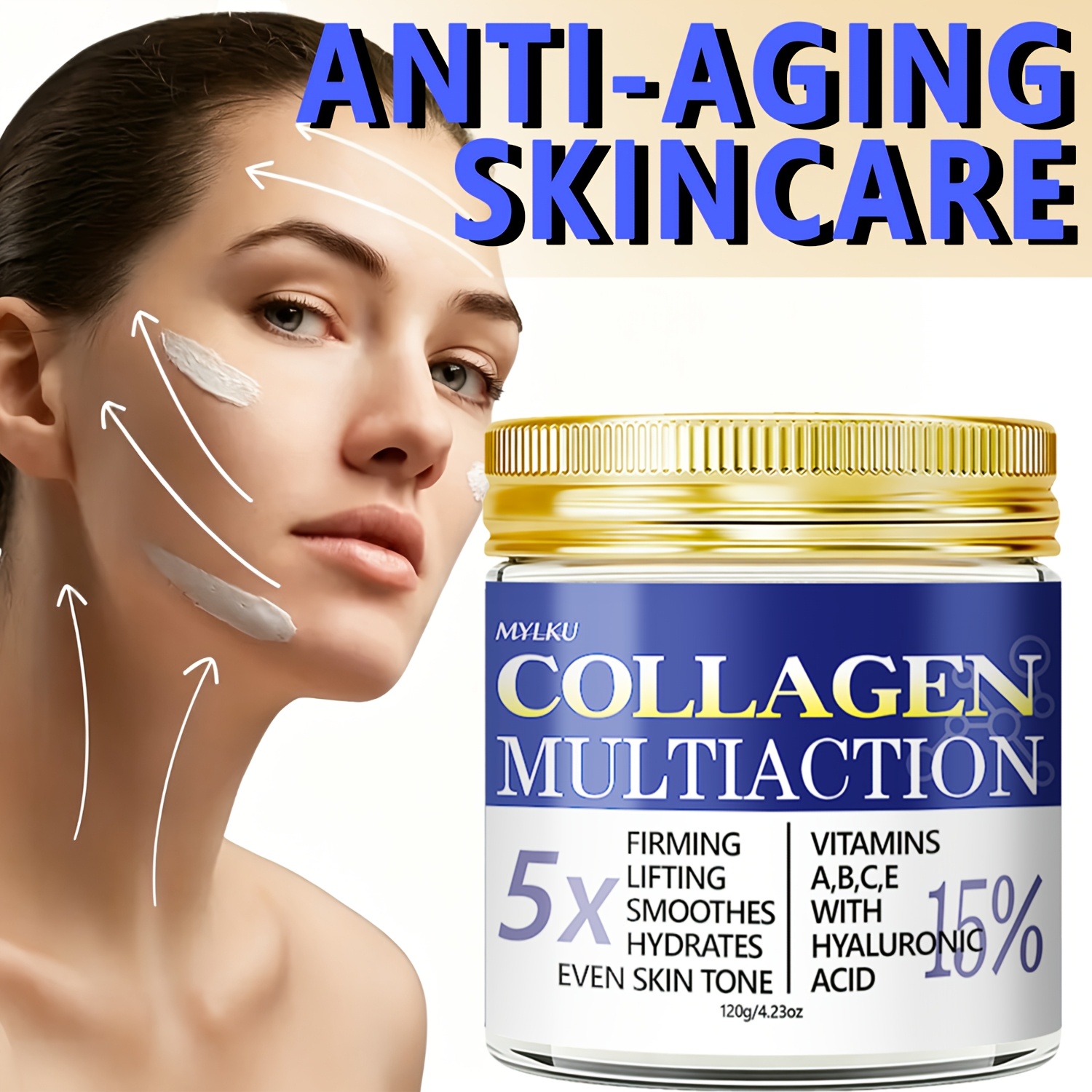 Collagen MULTIACTION Moisturizing Cream, Firming & Lifting