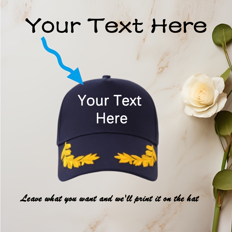 

Customizable Cap, Unisex, , , , , , Filled, Men'