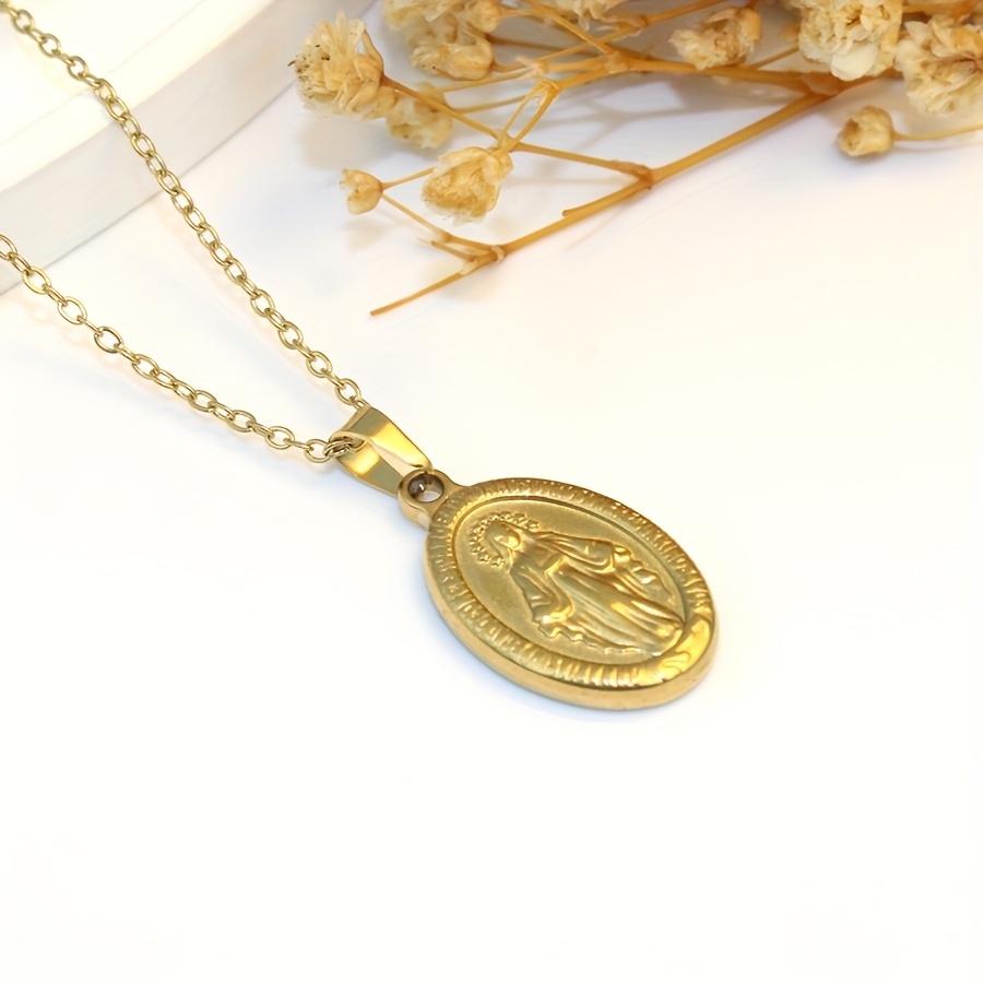 Women's 18K Plated Pendant Necklace