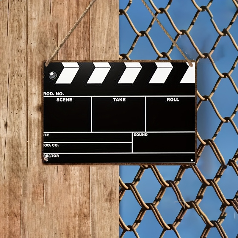 Clap De Cinéma Hollywoodien Smiffys - Accessoire Déguisement Adulte Parfait Pour Halloween, Carnaval Et Soirées Cinéma