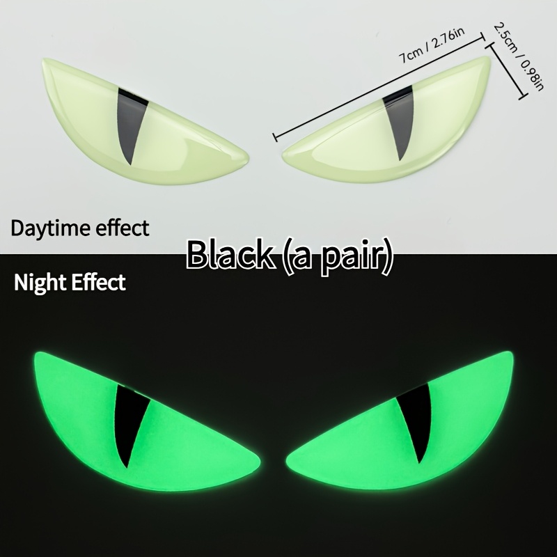 Image of Motorcycle, Car, Night Light, 3d Motorcycle, , Cat Eye Stickers