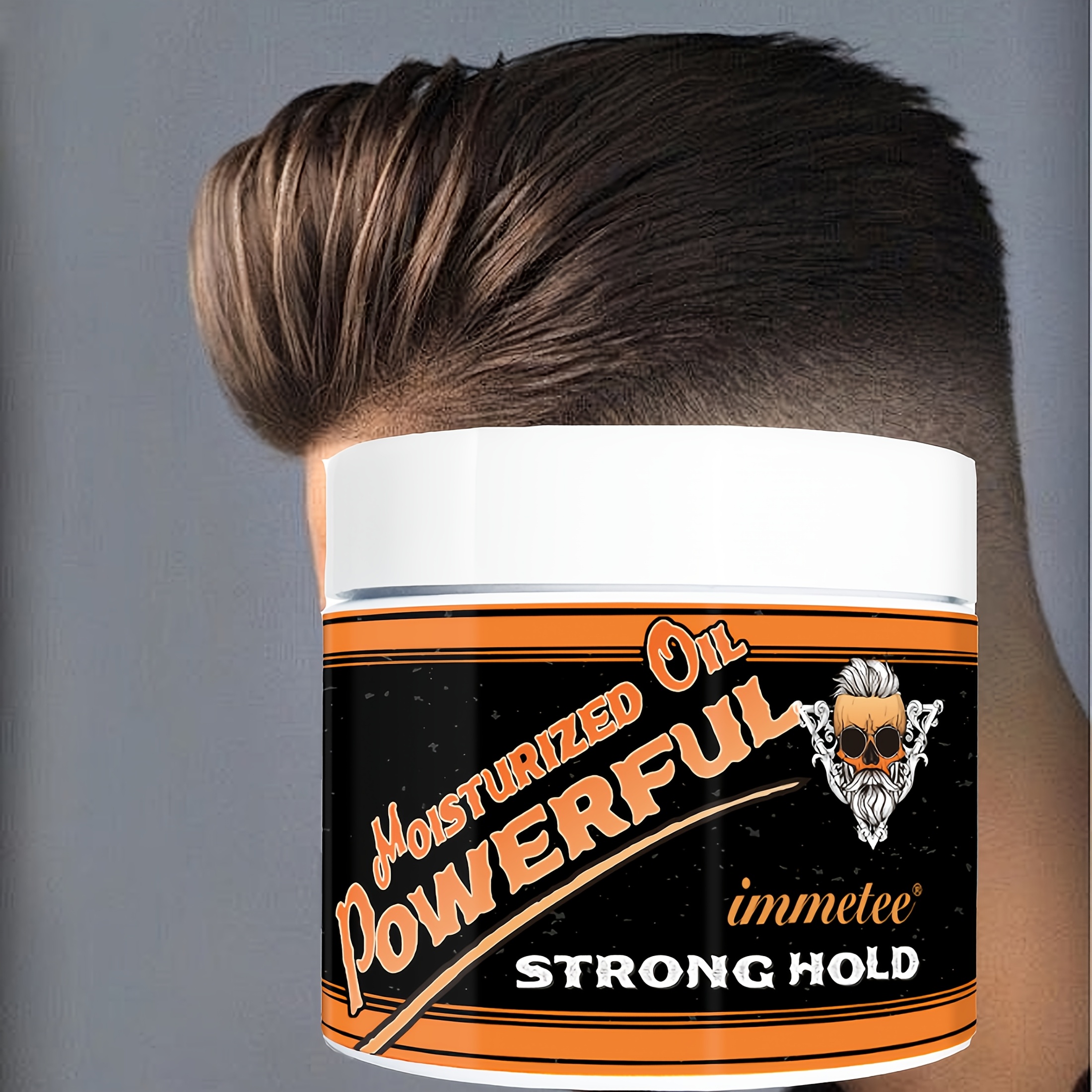 Image of Xy-10 Immetee Styling Water-based Hair Wax 150g Strong Hair Oil - Plant-derived Glycerin Formula, Long-lasting, Natural Hair Styling Wax Paste, Moisturizing Hair, Suitable For Normal Hair