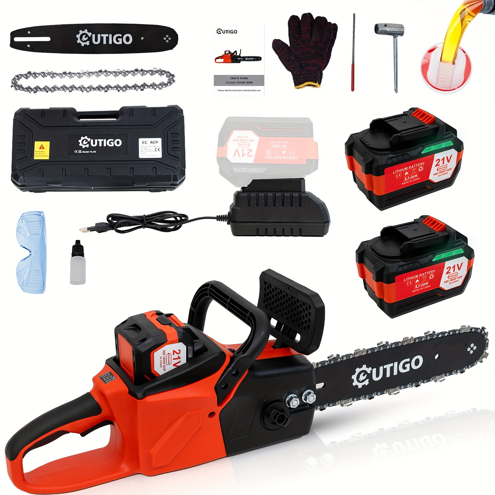 

Outigo-12c , -cutting 2 Mah Batteries, 1000 , 2 And 2 , For Pruning (new)