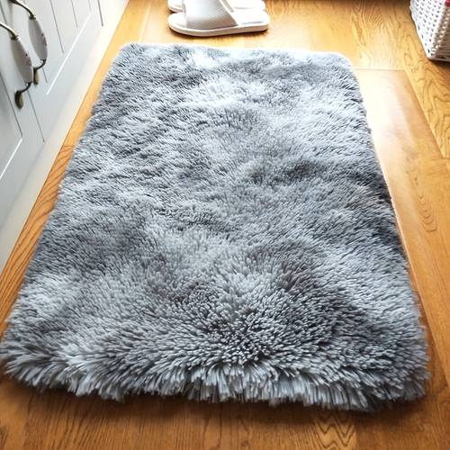 1pc long plush rug fluffy bedroom carpet rectangular long runner mat living room carpet suitable for bedroom living room leisure area bedside closet bedroom bedside rug home decor room decoration area rug
