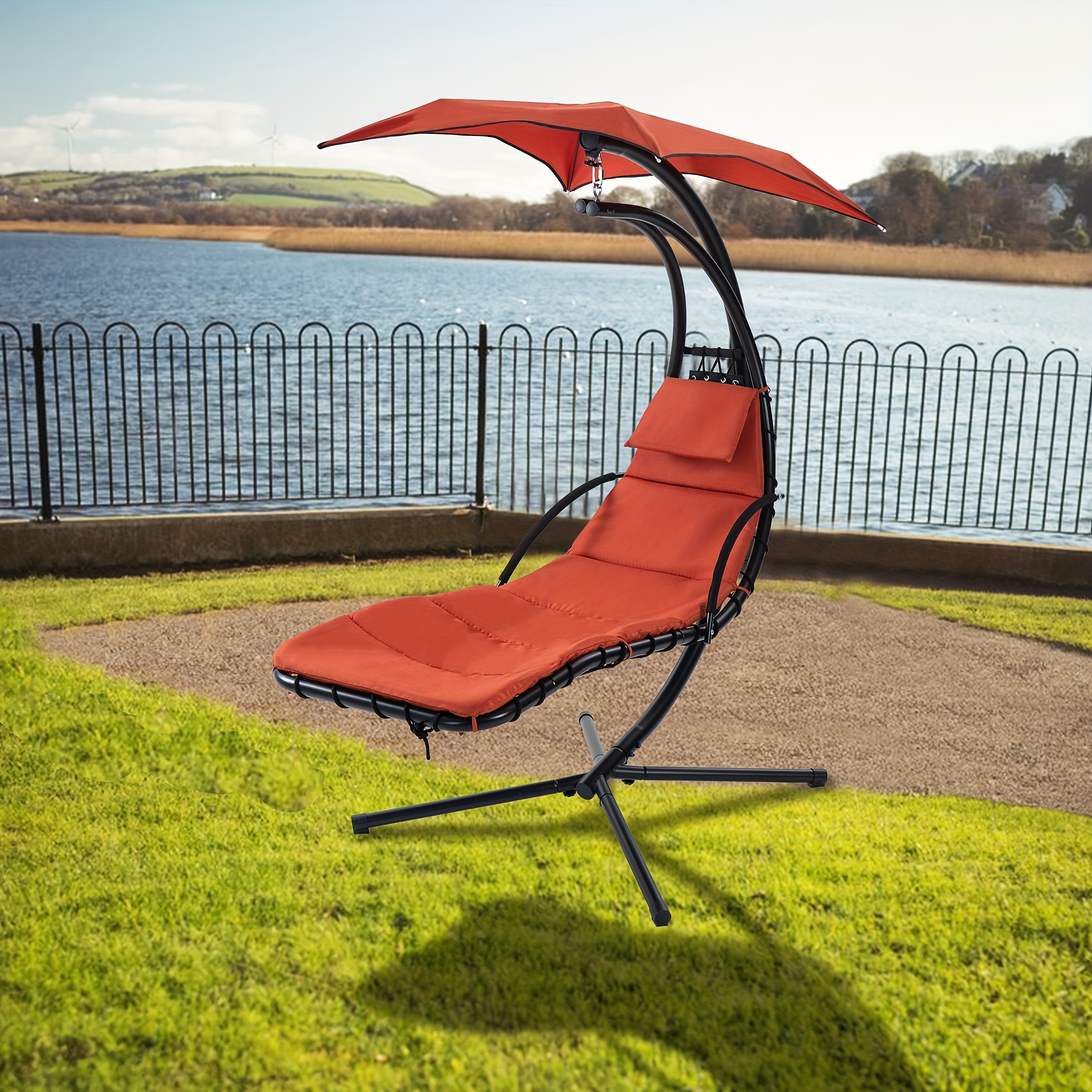 hanging chaise lounger replacement cushion