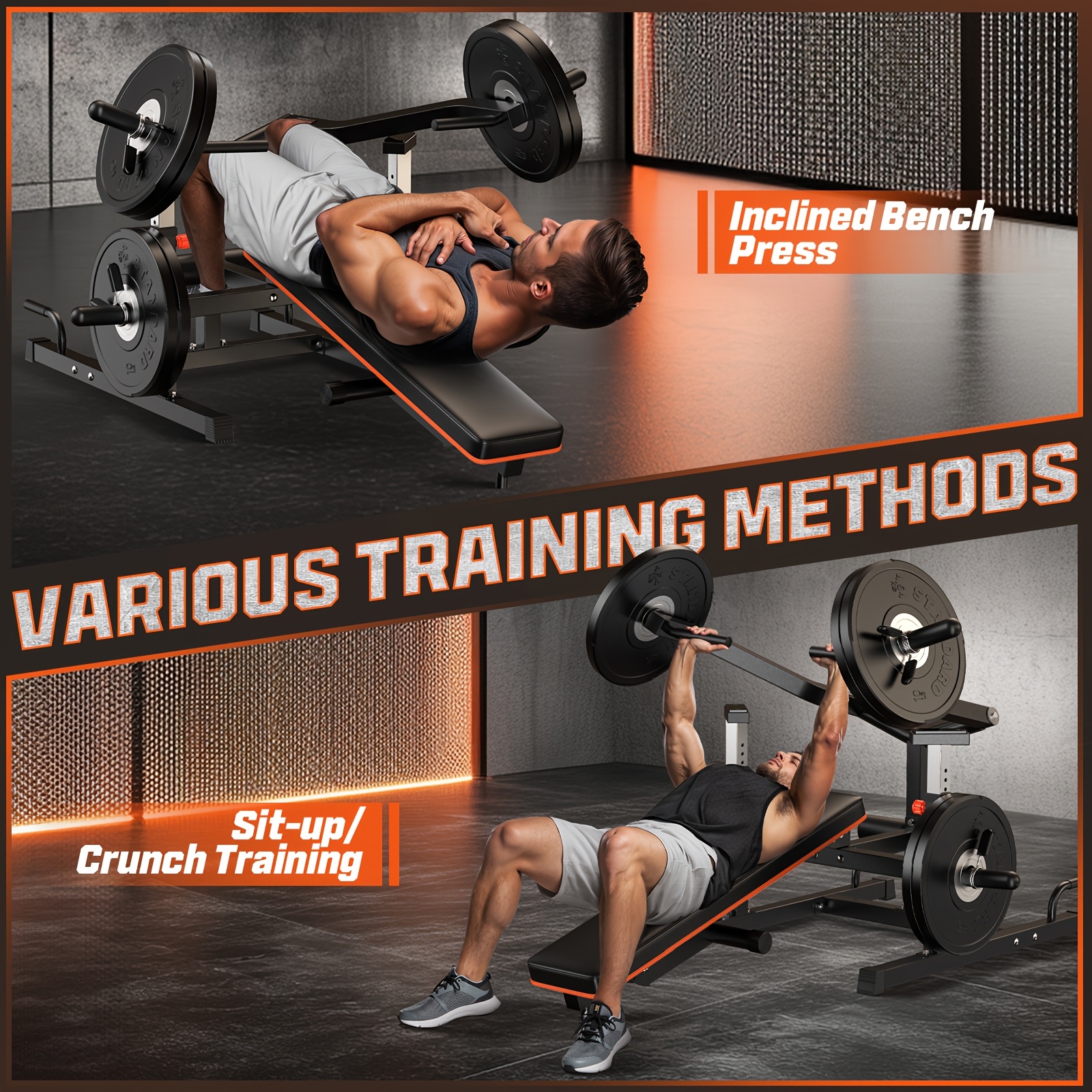 1250lbs capacity chest press machine independent converging Temu