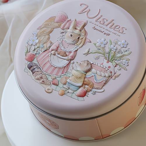 1pc themed metal storage tin multi iron box for candy tea and keepsakes storage bins for