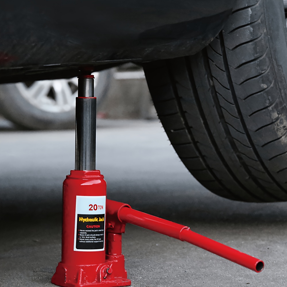 Hydraulic Forklift 20 , Hydraulic Forklift Bottle Lifter Forklift, Bottle Lifter For Van, Boat, Truck, , Red, For Lifting And Tire Changing On Most Cars