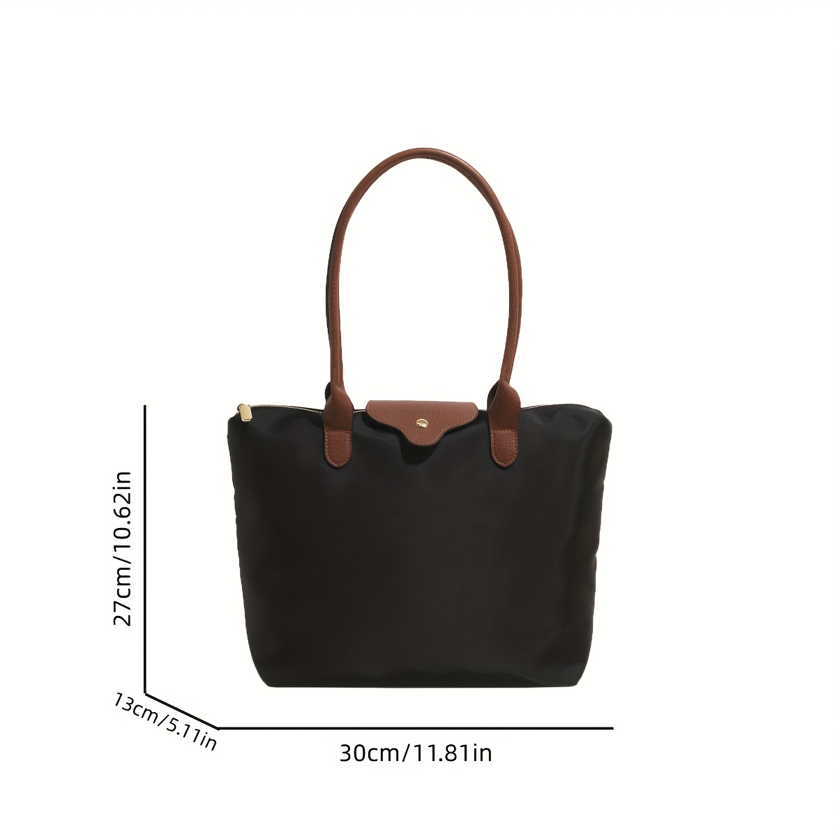 Women's Large Capacity Tote Bag with Magnetic Closure