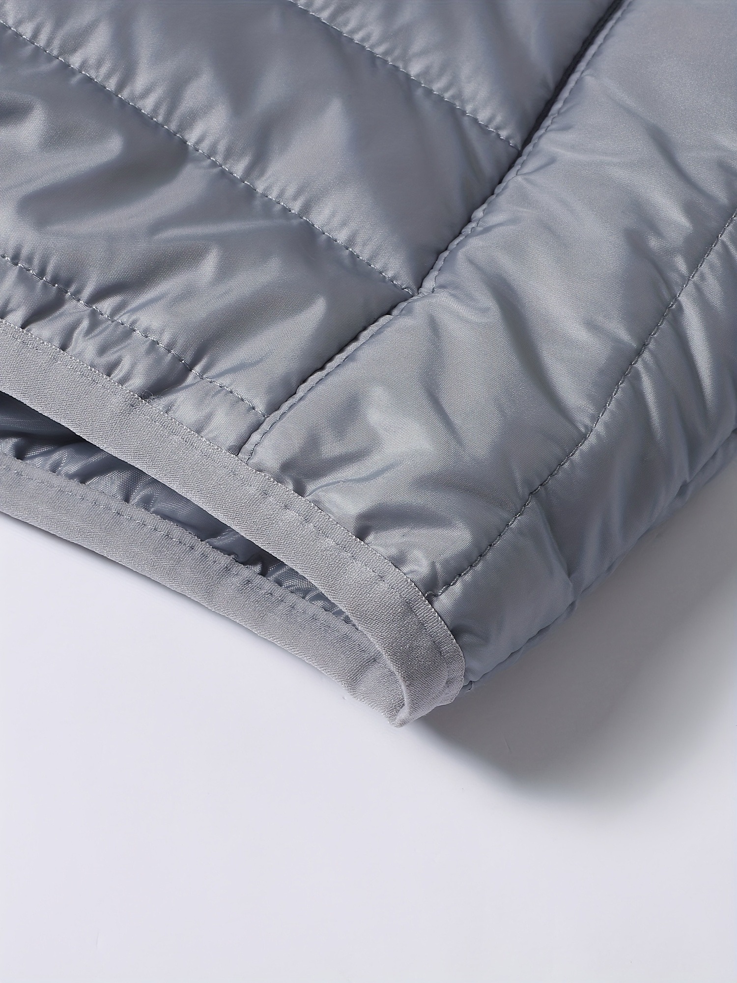 男士冬季保暖连帽外套，男士冬季防风夹克，带拉链口袋、连帽及宽松版型 - 聚酯填充保暖外套，适合户外活动、跑步、钓鱼、休闲穿搭 - 纯色设计排骨衣 商品详情 8